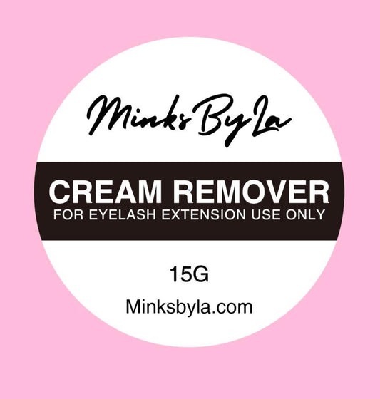 MinksByLa Cream eyelash remover